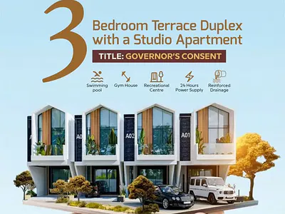 State of the Art 3 Bedroom Terrace Together with Studio Apartment