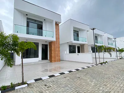 Fully Serviced 4 Bedroom Fully Detached Duplex + BQ, Pool, Playground