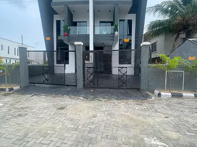 Nicely Built 4 Bedroom Semi Detached Duplex with a Room BQ
