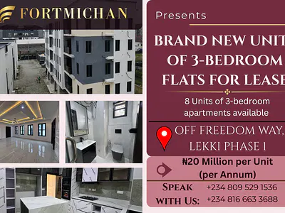 Brand New Units of 3-Bedroom Apartments
