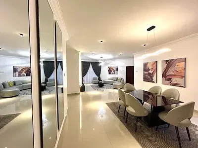 Standard Tastefully Furnished 3 Bedroom Flat