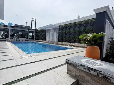 Serviced 3 Bedroom En-Suite Flat with 1 Room BQ