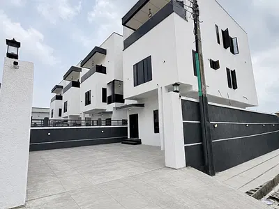 Exquisitely Built 4 Bedroom Semi Detached Duplex with BQ