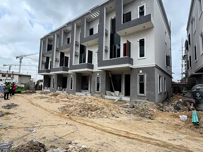 Almost Completed 4 Bedroom Terrace Duplex with Pool, BQ