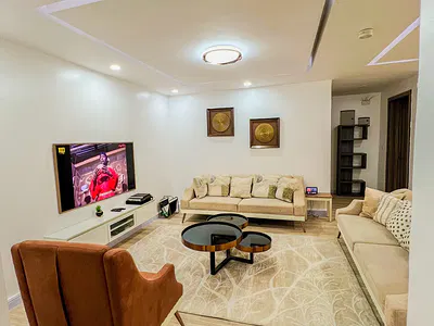 Phvarat 2 Bedroom Luxury Apartment with Balcony, Gym & Washing Machine — Victoria Island (VI), Lagos