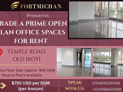Grade a Prime Open Plan Office Spaces