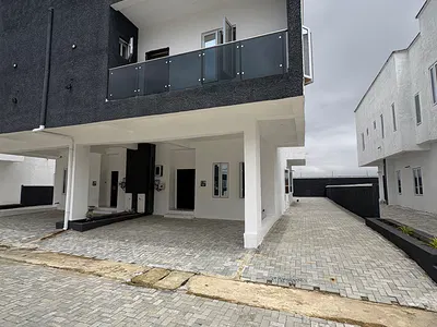 Well Spacious Brand New 3 Bedroom + BQ Semi-Detached Duplex in an Estate