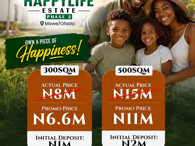 Land Phase 2 — Mowe Ofada, Ogun