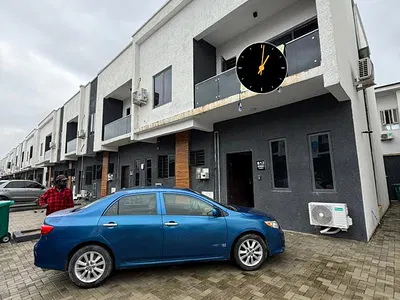 Partly Furnished & Serviced 3-Bedroom Terrace Duplex