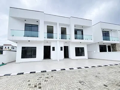 A Lovely & Fully Serviced 4 Bedroom Semi-Detached Duplex with BQ Pool