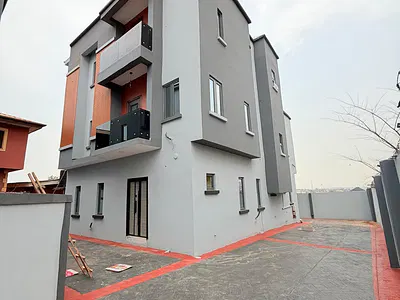 Exquisitely Built 4bedroom Fully Detached Duplex with a BQ