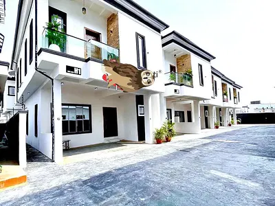 Luxury 4 Bedroom Terrace Duplex with BQ in a Secure Estate