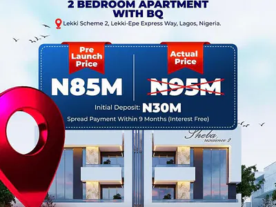 Fully Furnished 2 Bedroom Luxury Apartment with BQ