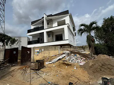 Spaciously Built 4 Bedroom Detached Duplex with a BQ in Gated Estate