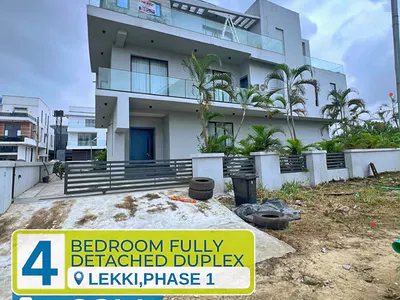 Luxury 4bedrooms Fully Detached Duplex with Swimming Pool