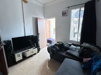 Spacious Masters Bedroom with Balcony (Upstairs) Self Contain . — Lekki, Lagos