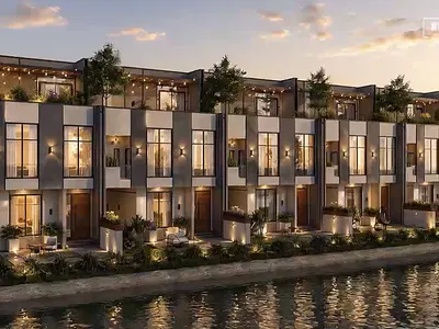 Waterfront 2 Bedroom Terraced Duplex + BQ — Onishan Road, Lakowe, Ibeju Lekki, Lagos