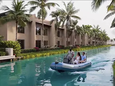 Waterfront 2 Bedroom Terraced Duplex + BQ — Nathan’s Bay Resort Onishan Road, Lakowe, Ibeju Lekki, Lagos