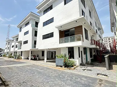 Nicely Finished Residential 4 Bedroom Terrace Duplex with BQ