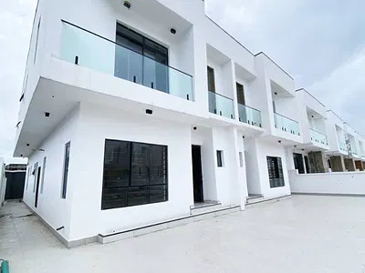 A Lovely & Fully Serviced 4 Bedroom Semi- Detached Duplex with BQ
