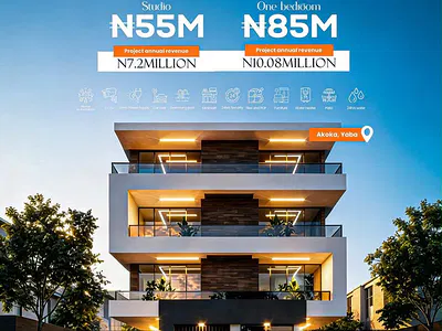 Decently Crafted 1bedroom Luxury Apartment Suitable for Investment