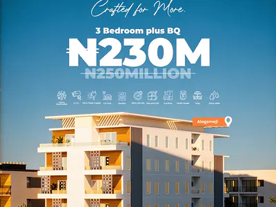 Contemporary 3 Bedroom Luxury Apartment with BQ