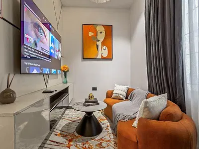Brand New 2 Bedroom Smart Home with 2 Balconies, Swimming Pool Gym &