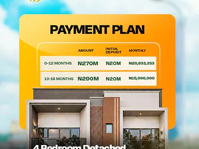 4-Bedroom Detached Duplexes with BQ