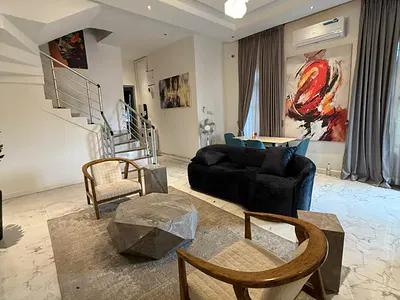 Luxury Furnished & Serviced 4-Bedroom Terrace Duplex
