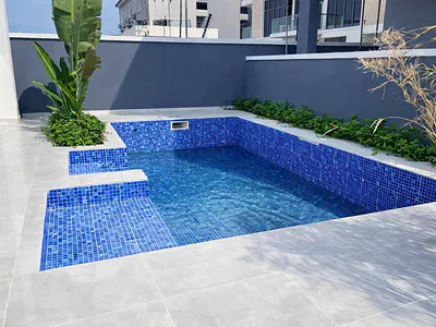 4 Bedrooms Terrace Duplex, BQ and Pool