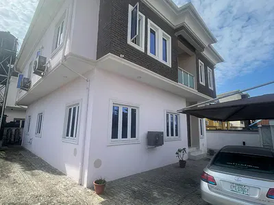 A Well-Finished 5-Bedroom Detached Duplex with One Room BQ