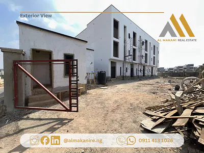 Semi Finished 4 Bedroom Terrace with Maid's Room