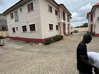 A Well Renovated 3 Bedroom Terrace Duplex with a Room BQ