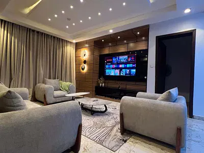 Jarvis Cozynest 2 Bedroom Apartment with Gym and Tennis Court — Maryland, Lagos
