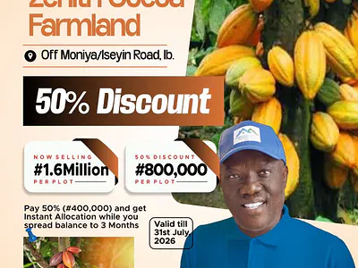 Premium Cocoa Farmland That Will Catch Your Fancy!