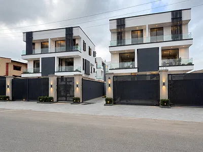 Newly Built 4 Bedroom Semi Detached Duplex with a Room BQ
