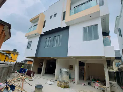 Nicely Built 4 Bedroom Semi Detached Duplex with BQ