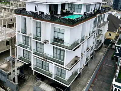 Distress : a Luxury 4 Bedroom Flat with a Cinema, Govconsent, Isujeh Off Palm Spring Road (spar Road), Ikate, Lekki, Lagos, Flat / Apartment for Sale