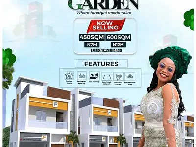 Land, C of O, Secured Estate with Modern Features