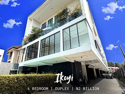Luxury 4 Bedroom Terrace Duplex with a BQ