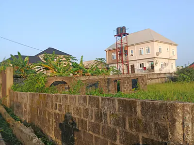 Full Plot Land, Fenced and Gated with Demolishable Structure
