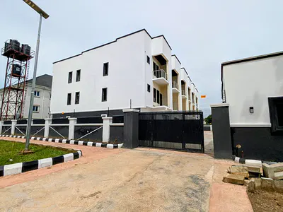 Newly Built Semi-Finished 4 Bedroom Terrace Duplex with BQ