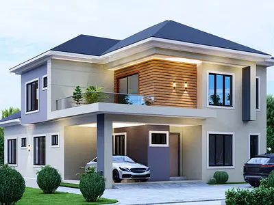 Land for Luxury 5 Bedrooms Duplex