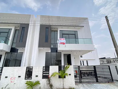 Newly Built 4 Bedroom Semi Detached Duplex with BQ Available — Ajah, Lagos