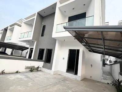 Brand New 4 Bedroom Semi Detached Duplex with BQ in a Secure Estate