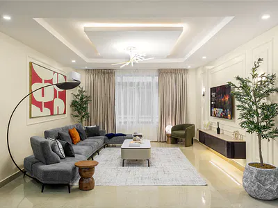 Luxury 3-Bedroom Apartment with Rooftop Pool & City View