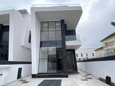 Newly Built 5 Bedroom Spacious Fully Detached Duplex with BQ and Pool — Ajah Lekki Lagos, Ajah, Lagos