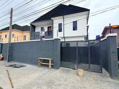 Brand-New 4-Bedroom Fully Detached Duplex with BQ in a Secure Estate