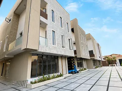 4 Bedroom Detached Duplex with Cinema Room, Pool, 2 Kitchens & 2 BQS
