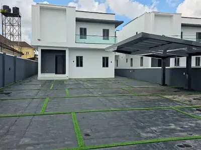 Newly Built 4 Bedroom Duplex with an Attached Room BQ
